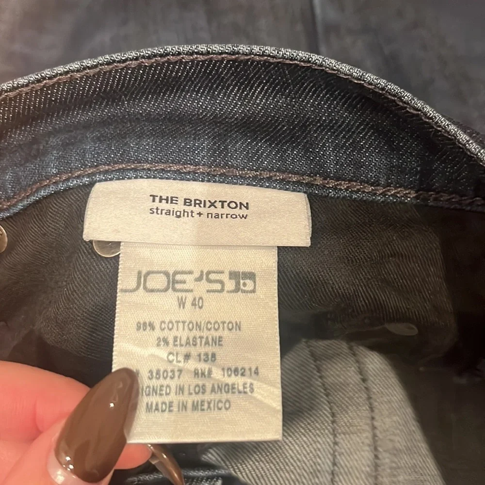 Joe’s Jeans The Brixton Men’s The Brixton Straight + Narrow Jeans Size W 40